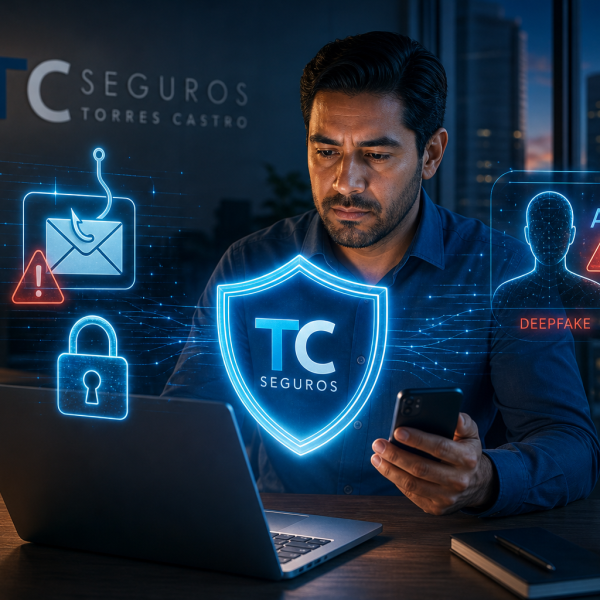 Seguro cibernético en México fraude digital 2026 TC Seguros