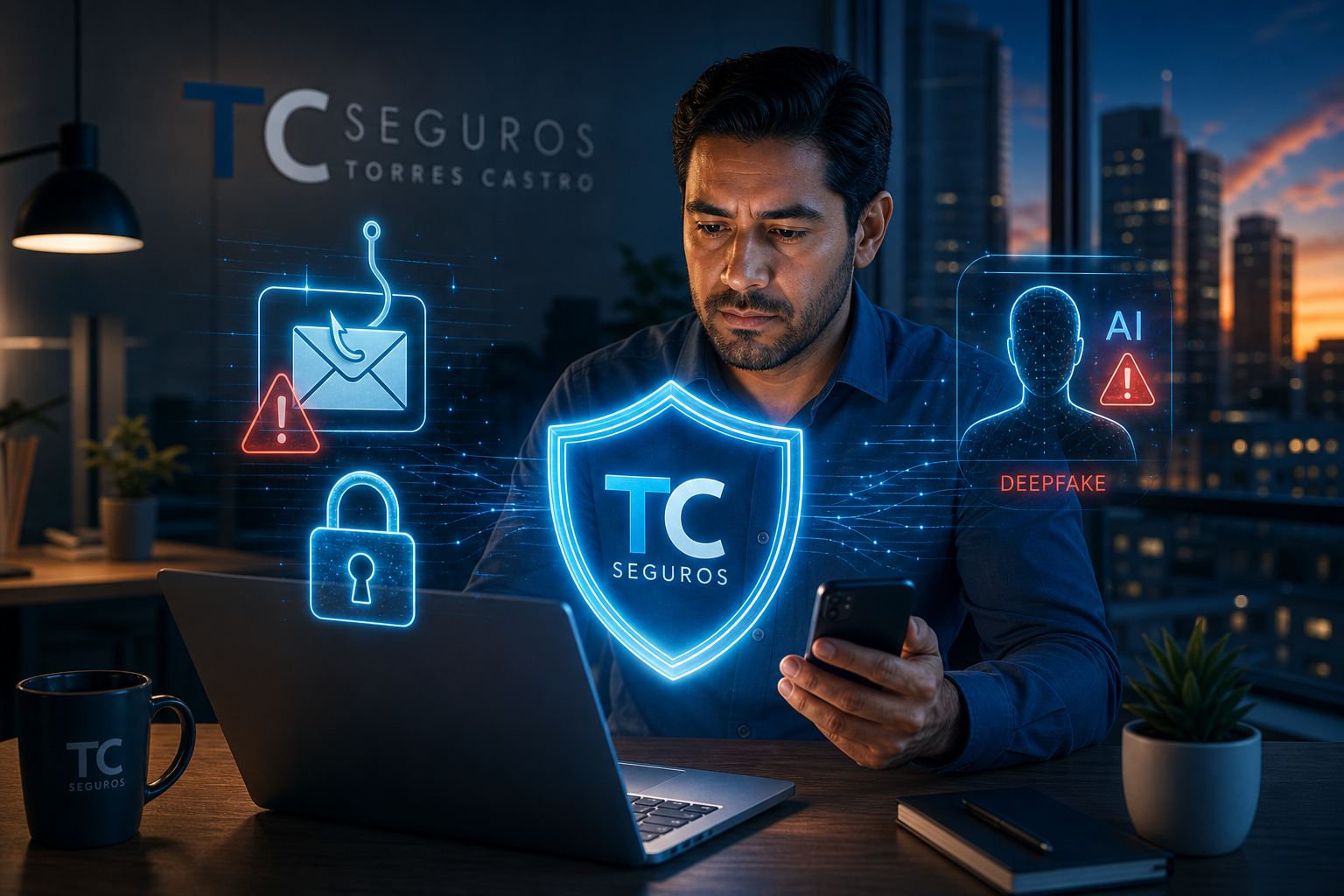 Seguro cibernético en México fraude digital 2026 TC Seguros